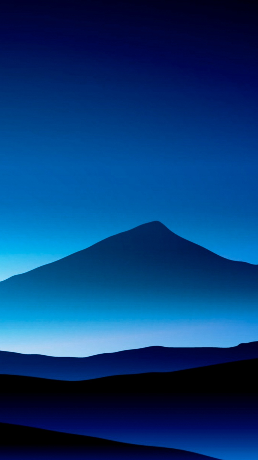 Обои пейзажи гор, атмосфера, синий, лазурный, природный ландшафт в разрешении 1080x1920