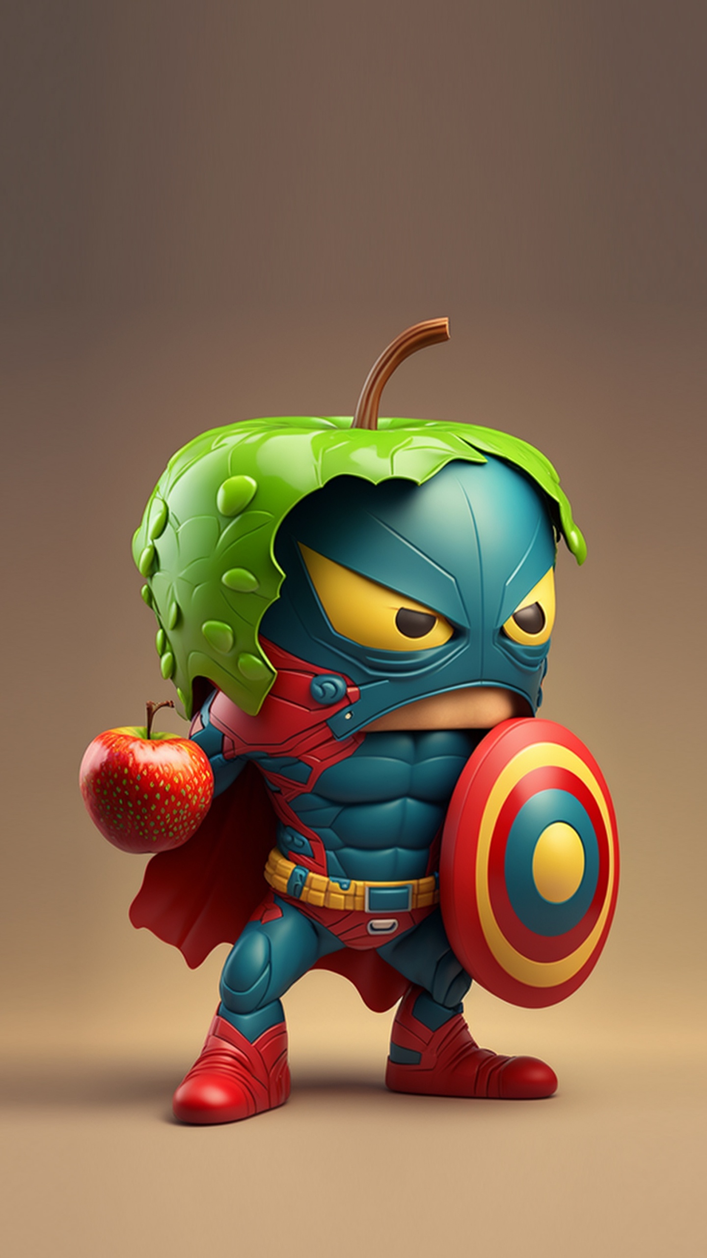 Обои супергерой, фигурка, игрушка, мультфильм, мстители в разрешении 1440x2560