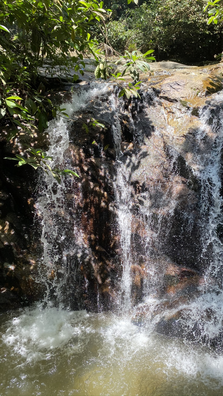 Обои водопад, гидроресурсы, водоток, водоем, природа в разрешении 750x1334