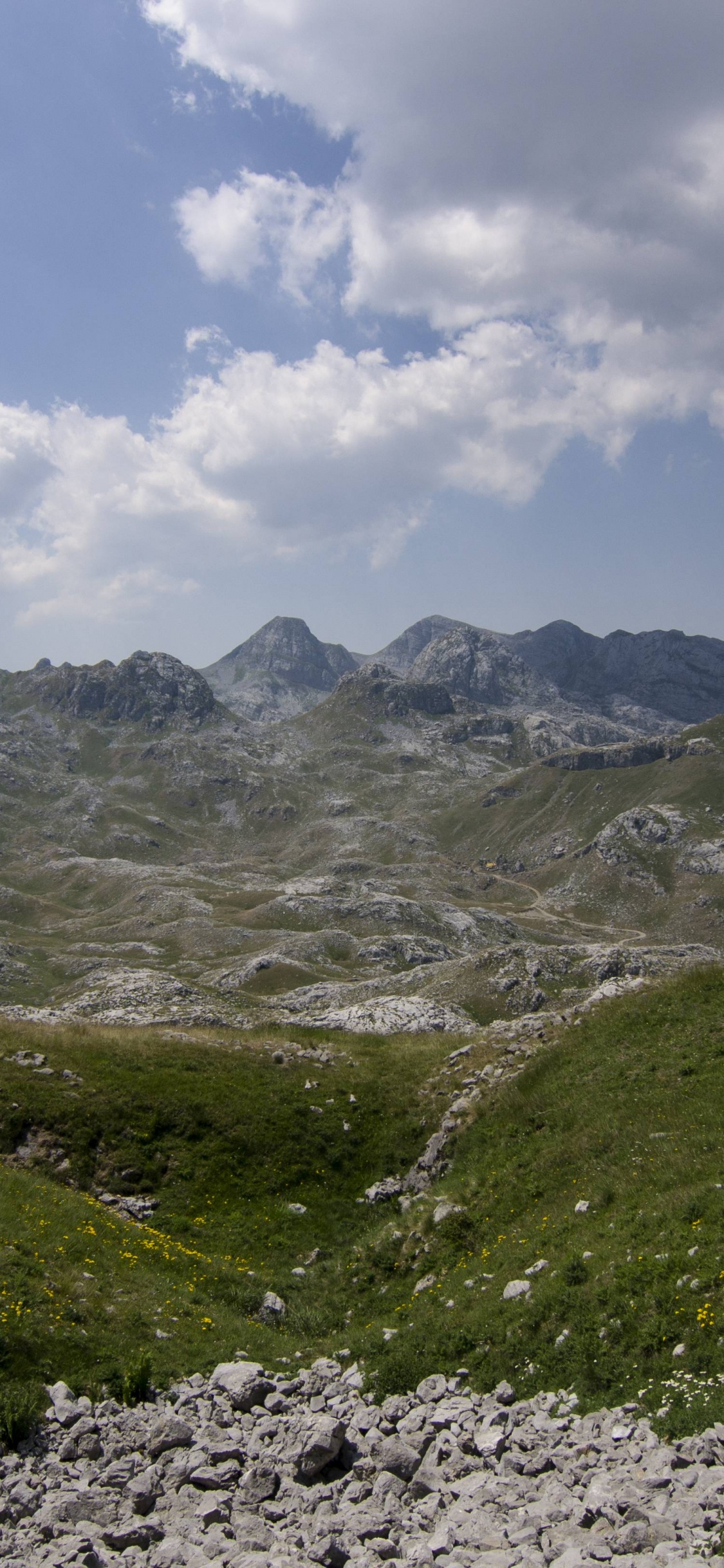 Обои нагорье, горный рельеф, гора, горный хребет, хребет в разрешении 1125x2436