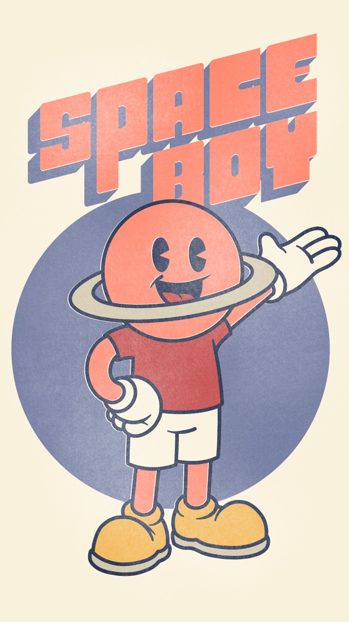 Обои мультфильм, арт, человек, жест, постер в разрешении 720x1280