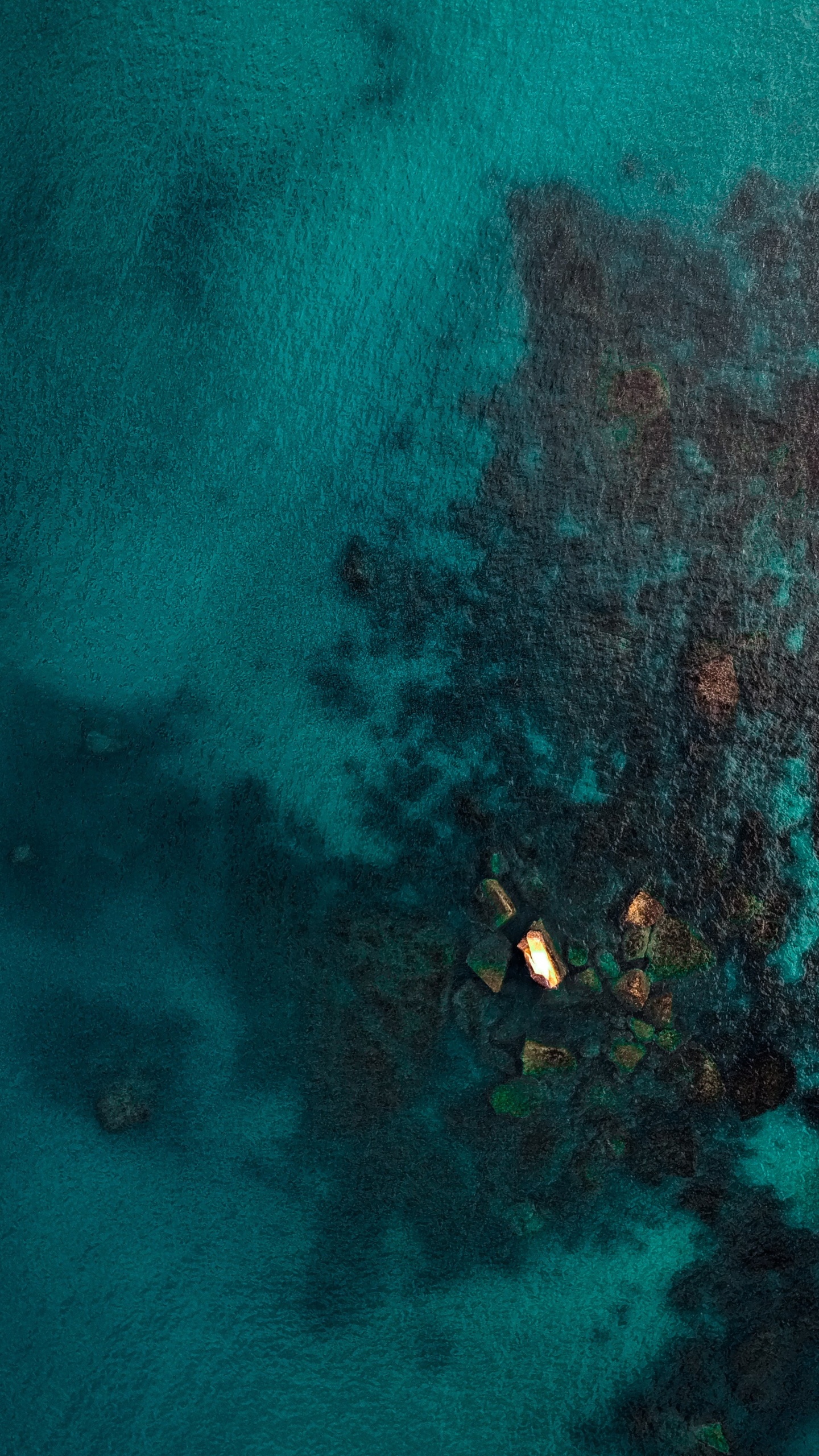 Обои синий, вода, зеленый, Аква, бирюза в разрешении 1440x2560