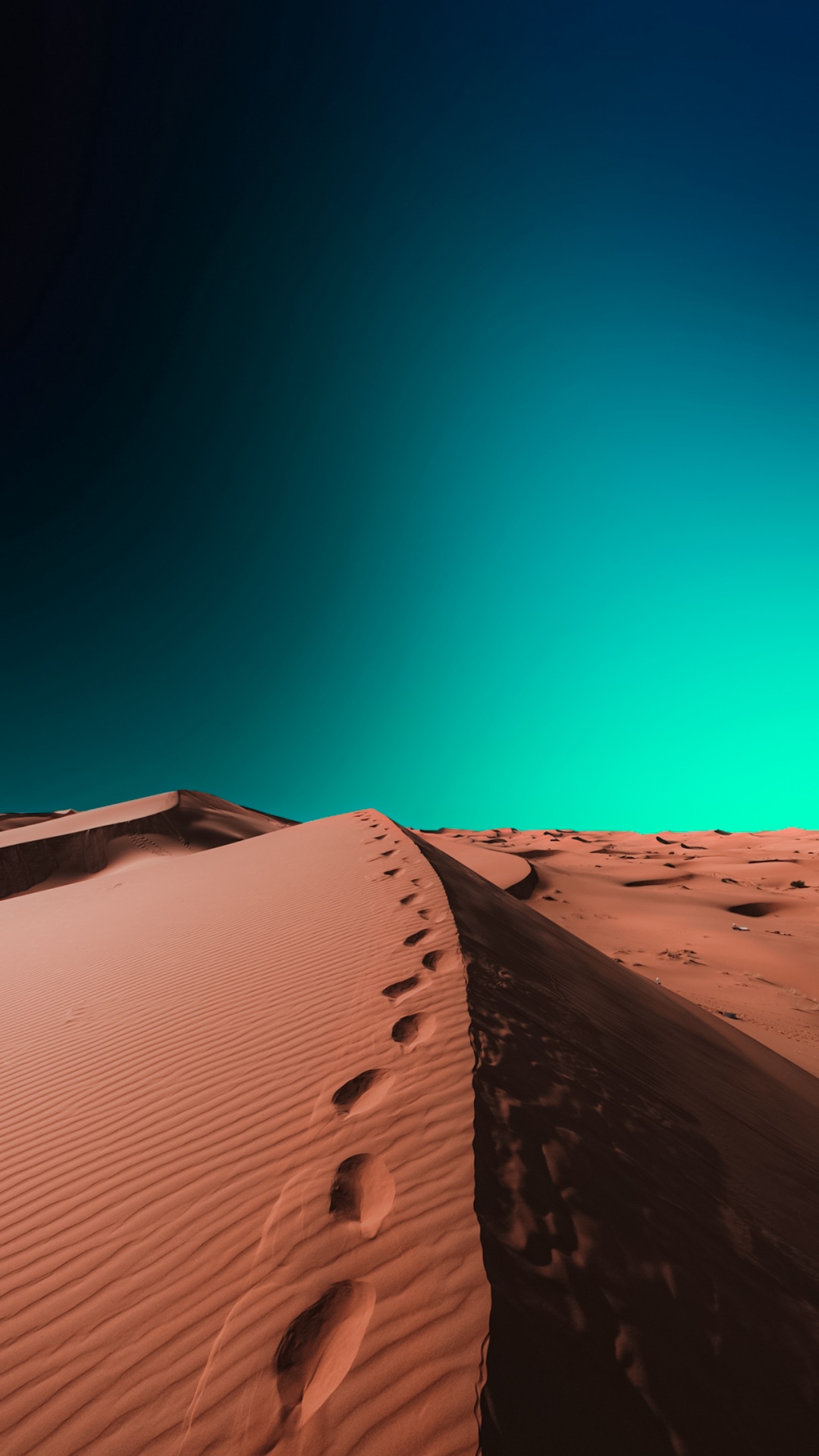 Обои коричневый цвет, склон, эрг, биом, пейзаж в разрешении 1080x1920