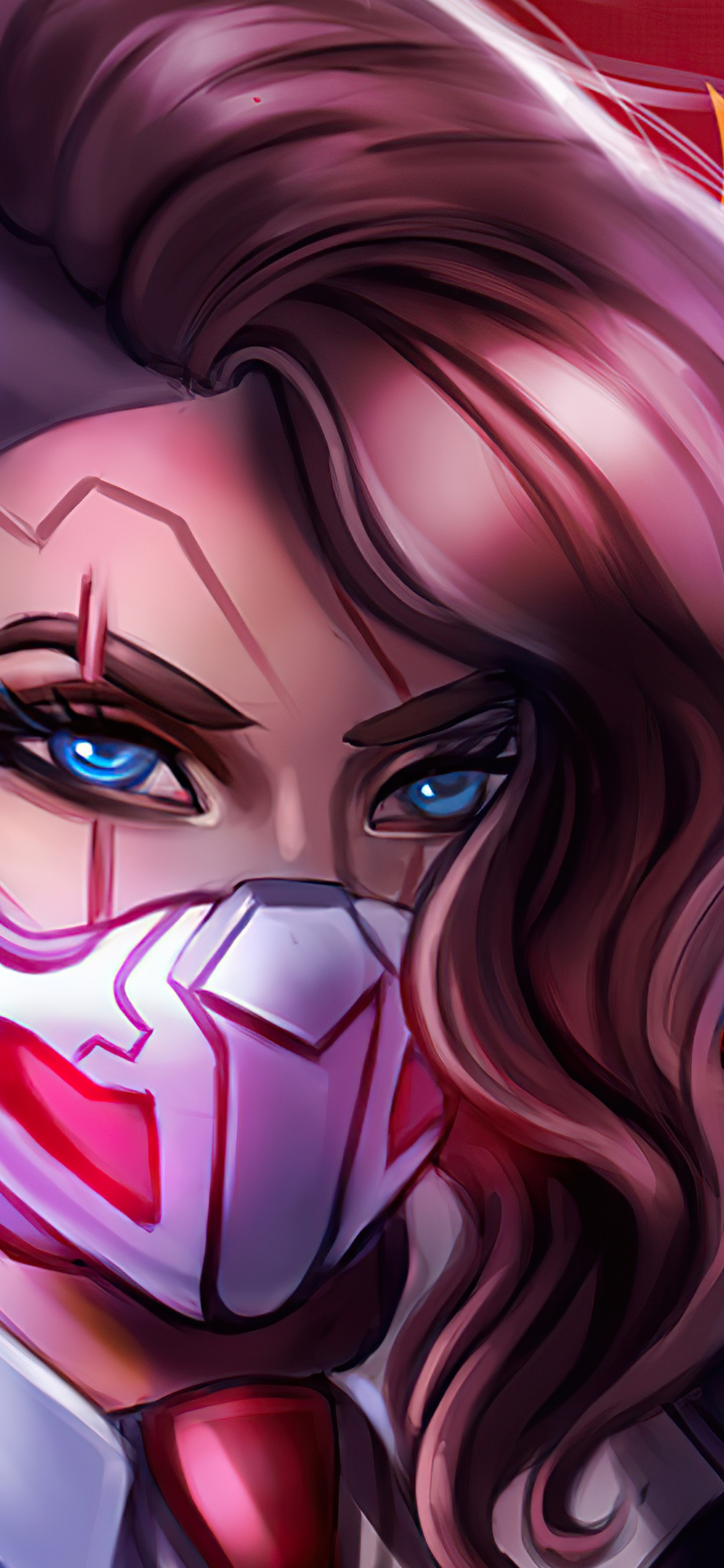 Обои аниме, Киберпанк 2077, арт, иллюстрация, концепт арт в разрешении 1242x2688