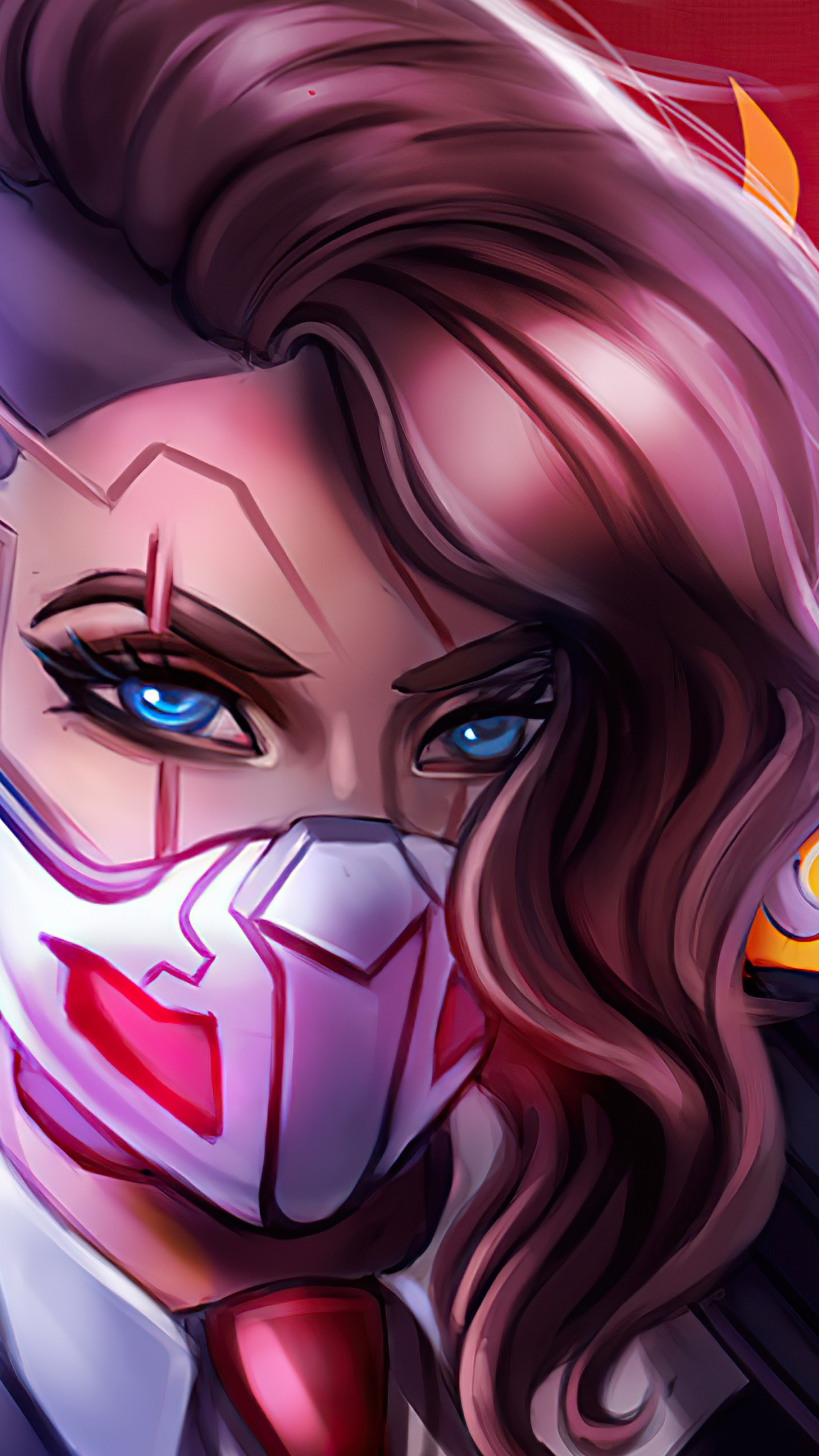 Обои аниме, Киберпанк 2077, арт, иллюстрация, концепт арт в разрешении 1440x2560