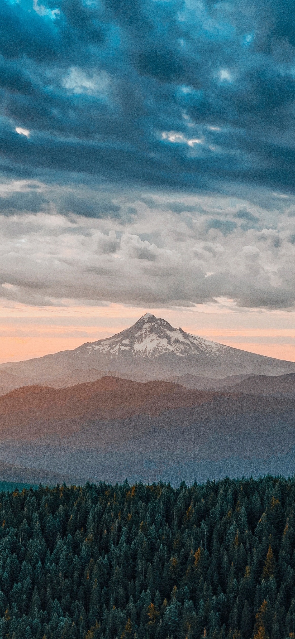 Обои пейзаж, природа, арт, дикая местность, облако в разрешении 1242x2688