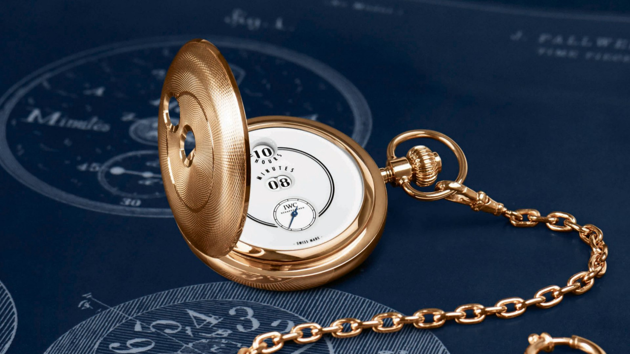 Обои Международная Часовая Компания, часы, карманные часы, механические часы, модный аксессуар в разрешении 1280x720
