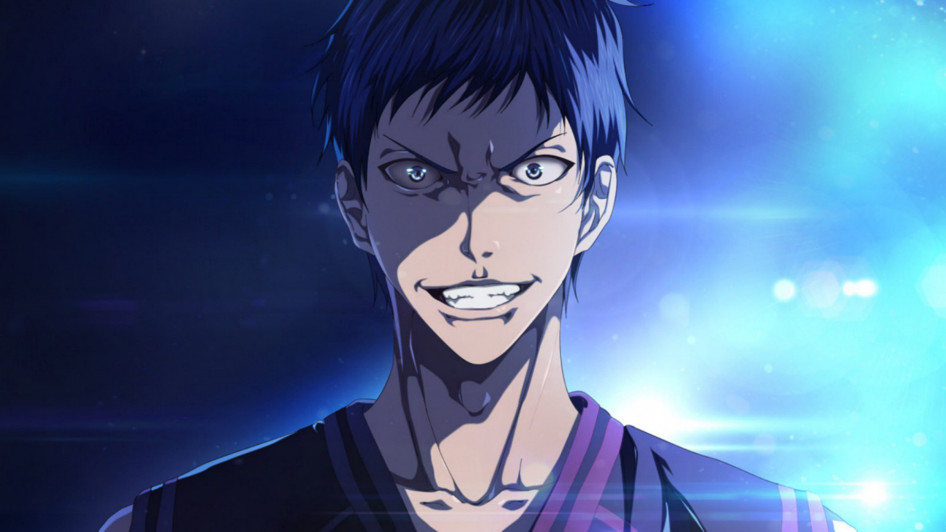 Обои Дайки Что-То Изменить, Баскетбол Куроко, аниме, рот, тэцуя куроко в разрешении 1366x768