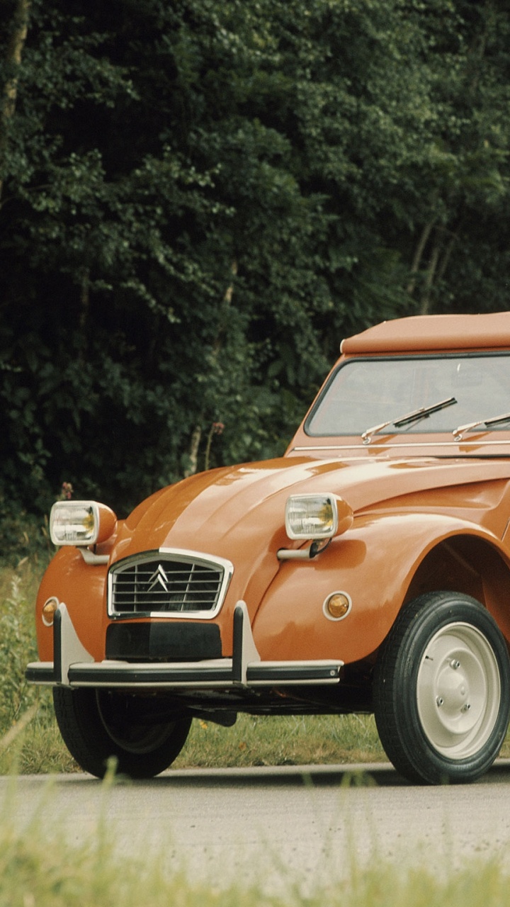 Обои цитрон, авто, классический автомобиль, Классика, старинная машина в разрешении 720x1280