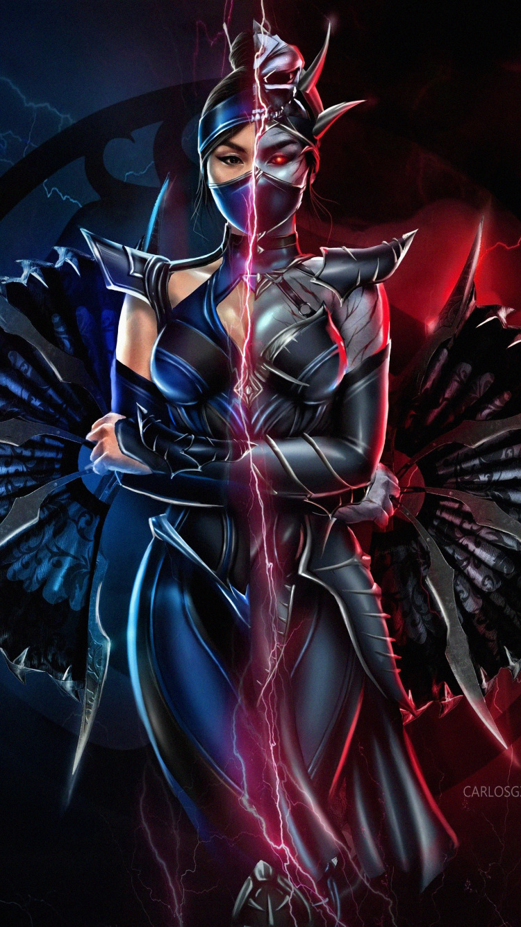 Обои Мортал Комбат 11, mortal kombat x, китана, мортал комбат, Лю Канг в разрешении 750x1334