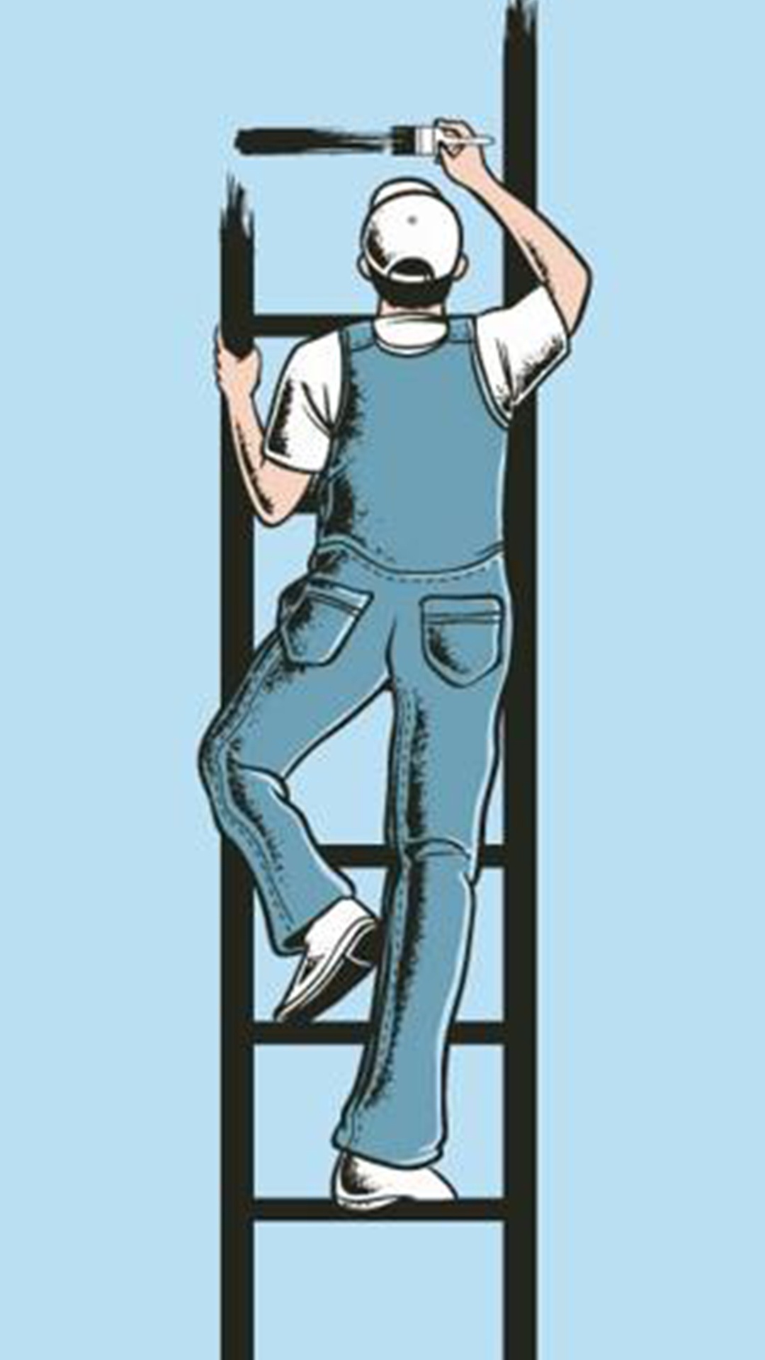 Обои мысль, идея, рука, нога, шляпа в разрешении 1080x1920