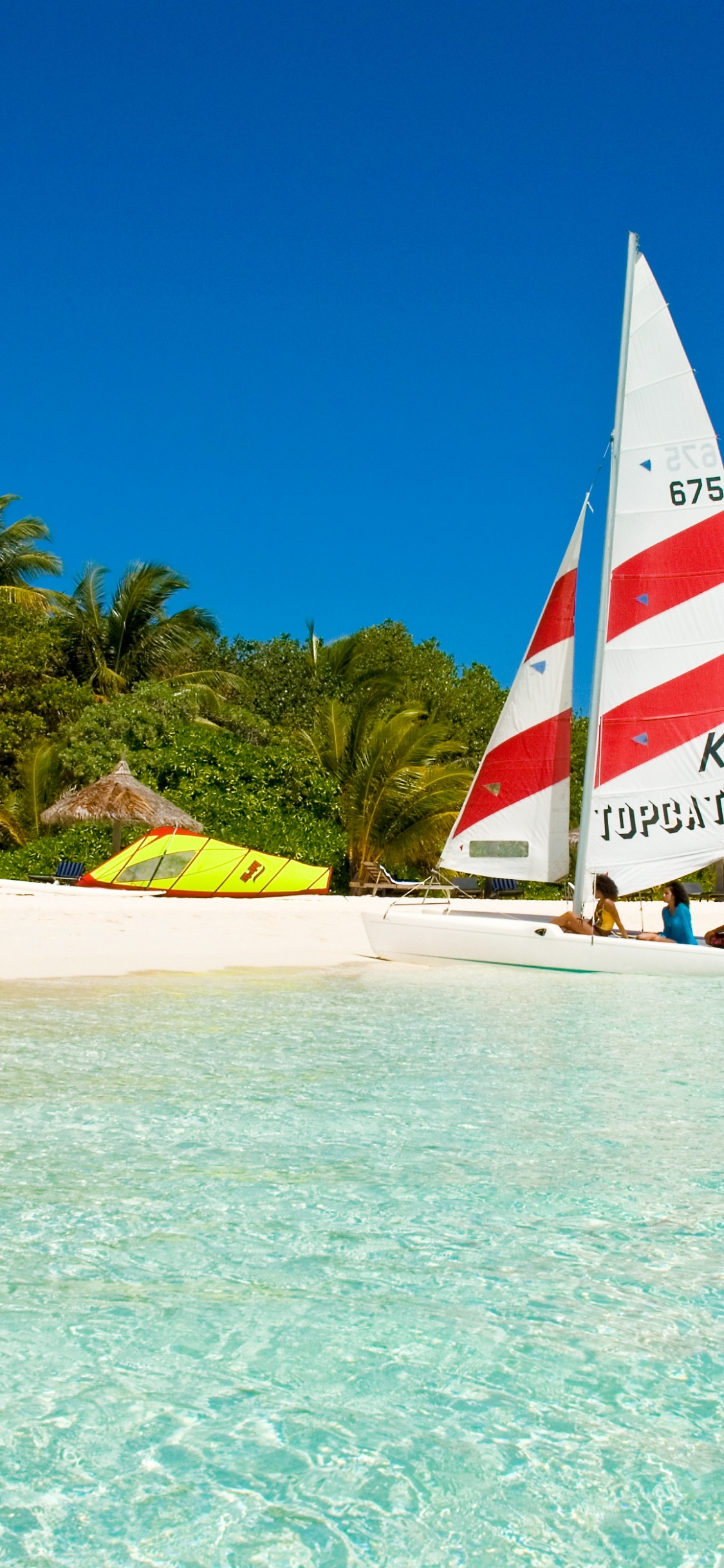 Обои Комплекса Ranveli Island На Курорте, Ари Атолл, прибежище, Остров, пляж в разрешении 1125x2436