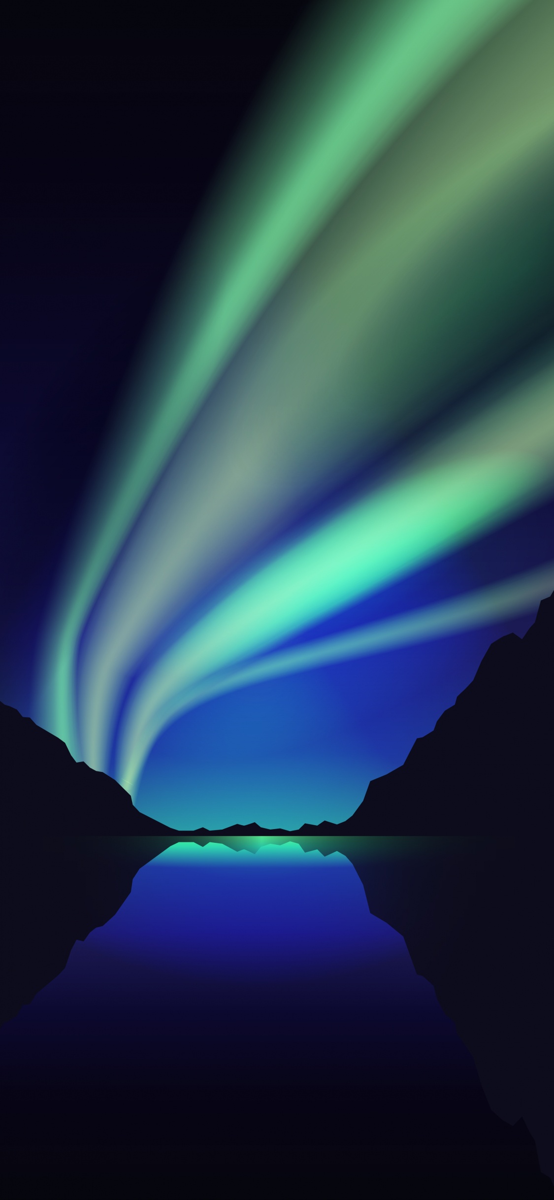 Обои атмосфера, аниме, рукав, интернет мем, вода в разрешении 1125x2436