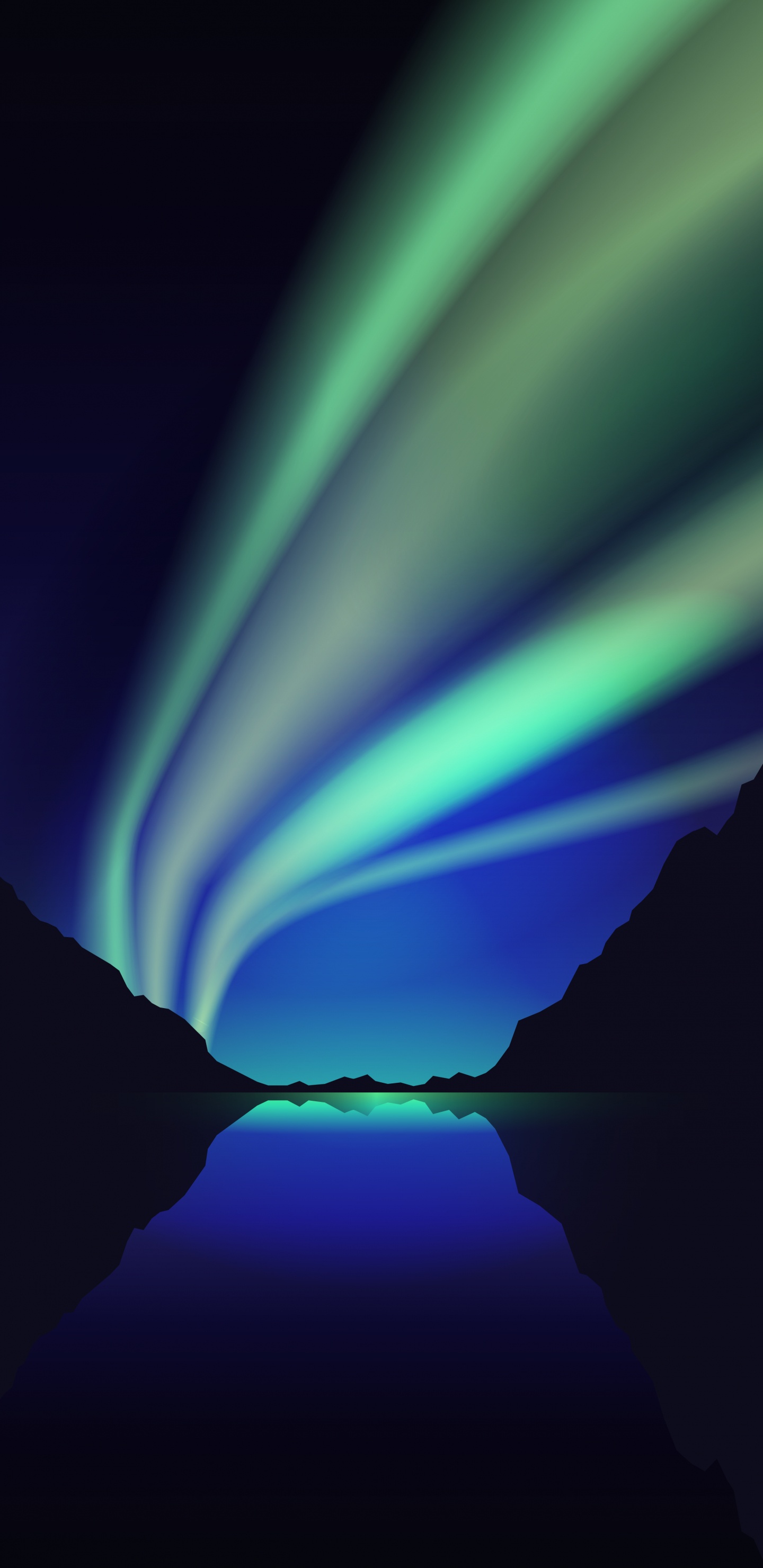 Обои атмосфера, аниме, рукав, интернет мем, вода в разрешении 1440x2960