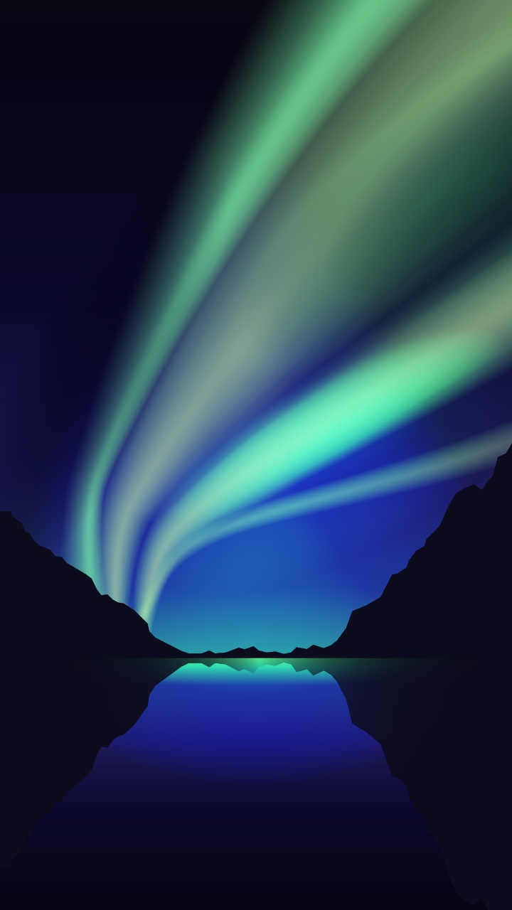 Обои атмосфера, аниме, рукав, интернет мем, вода в разрешении 720x1280