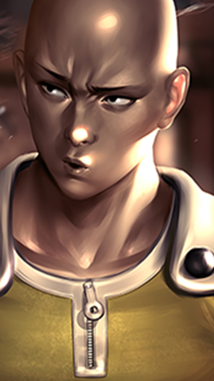 Обои Генос, префектура Сайтама, Один Удар Человек, аниме, Манга в разрешении 750x1334