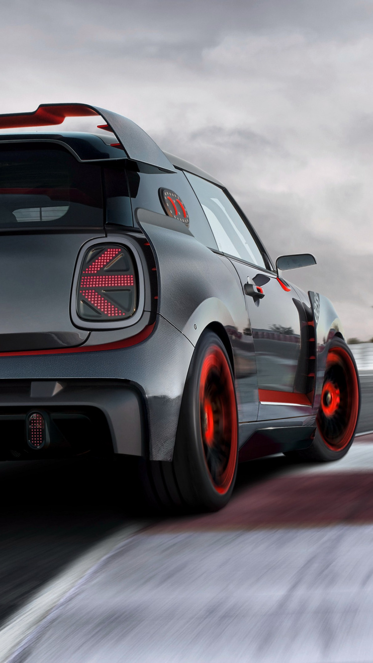 Обои mini john cooper works gp concept в разрешении 750x1334