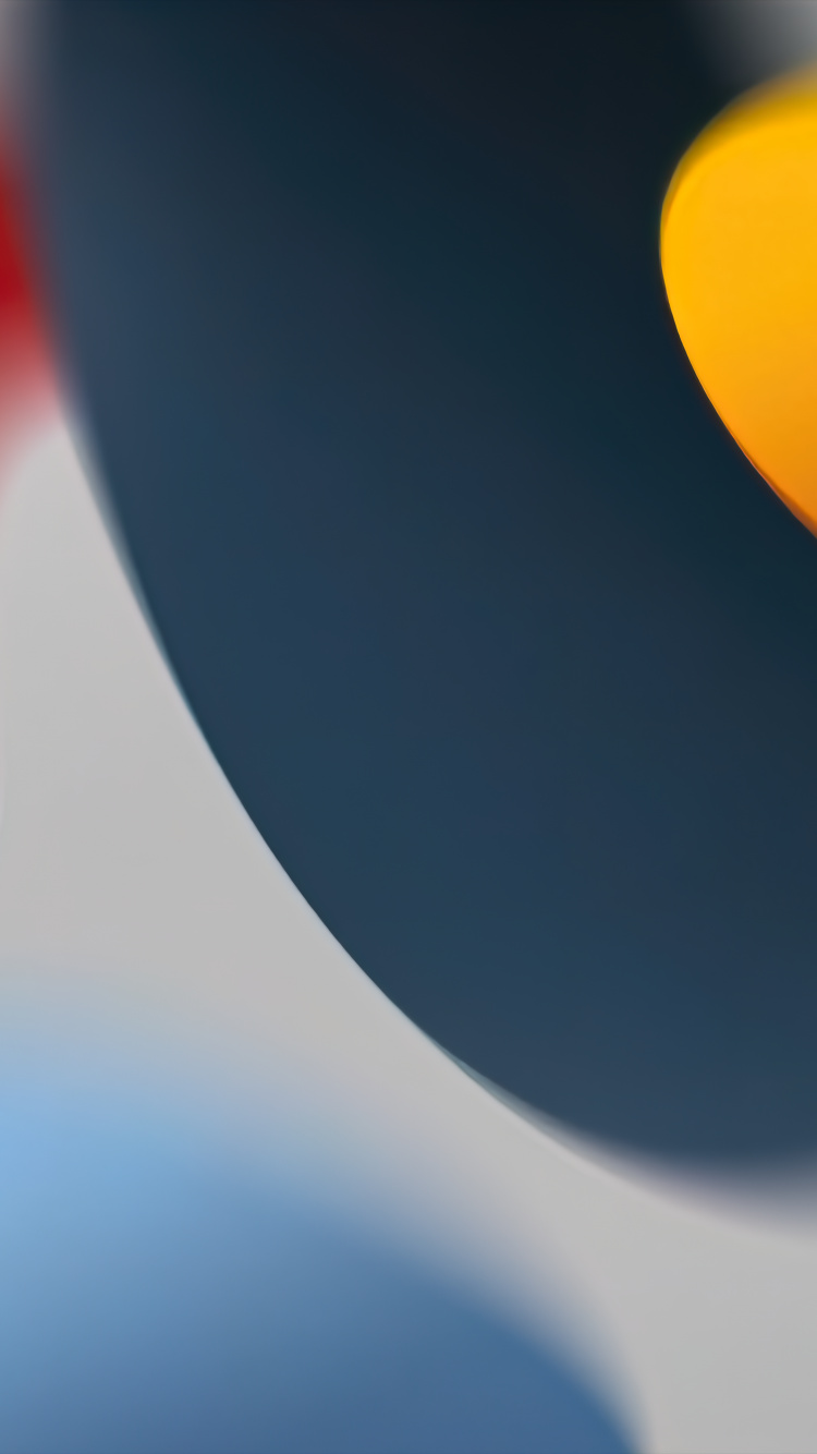 Обои iOS 15, яблоко, ios, Операционная система, красочность в разрешении 750x1334