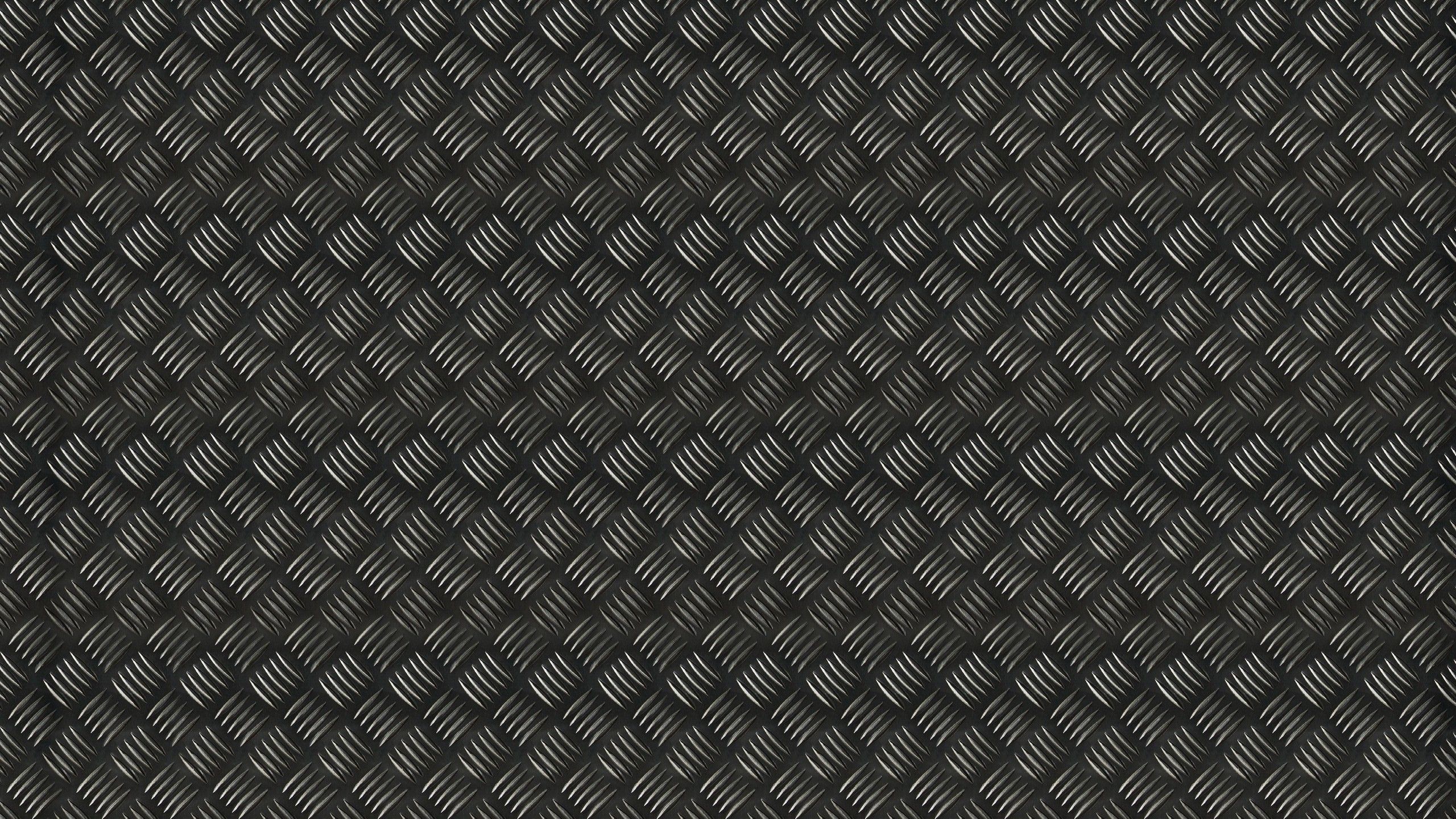 Обои металл, текстура, черный, узор, монохромный в разрешении 2560x1440