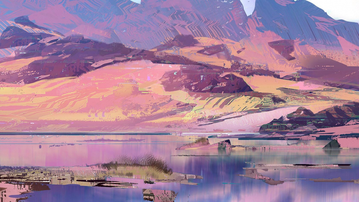 Обои арт, концепт арт, артист, цифровое искусство, живопись в разрешении 1366x768