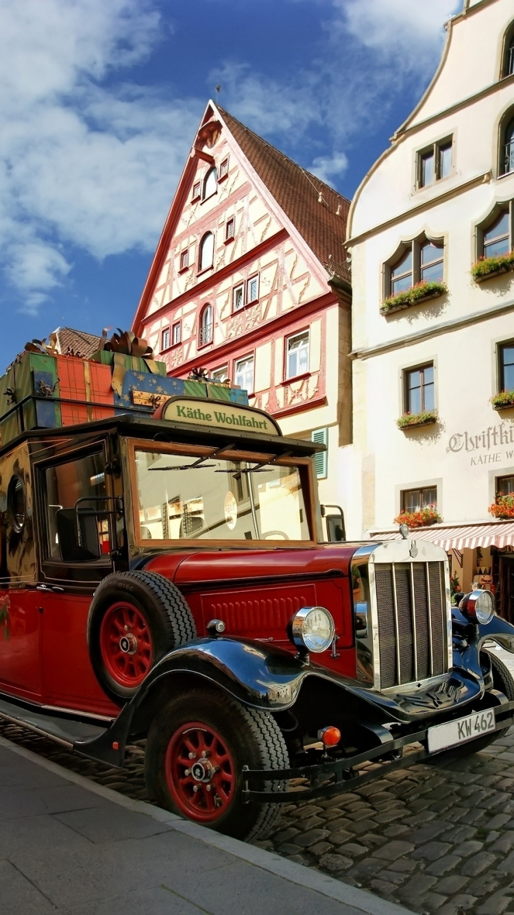 Обои транспорт, авто, городок, турпутевки, двухэтажный автобус в разрешении 750x1334