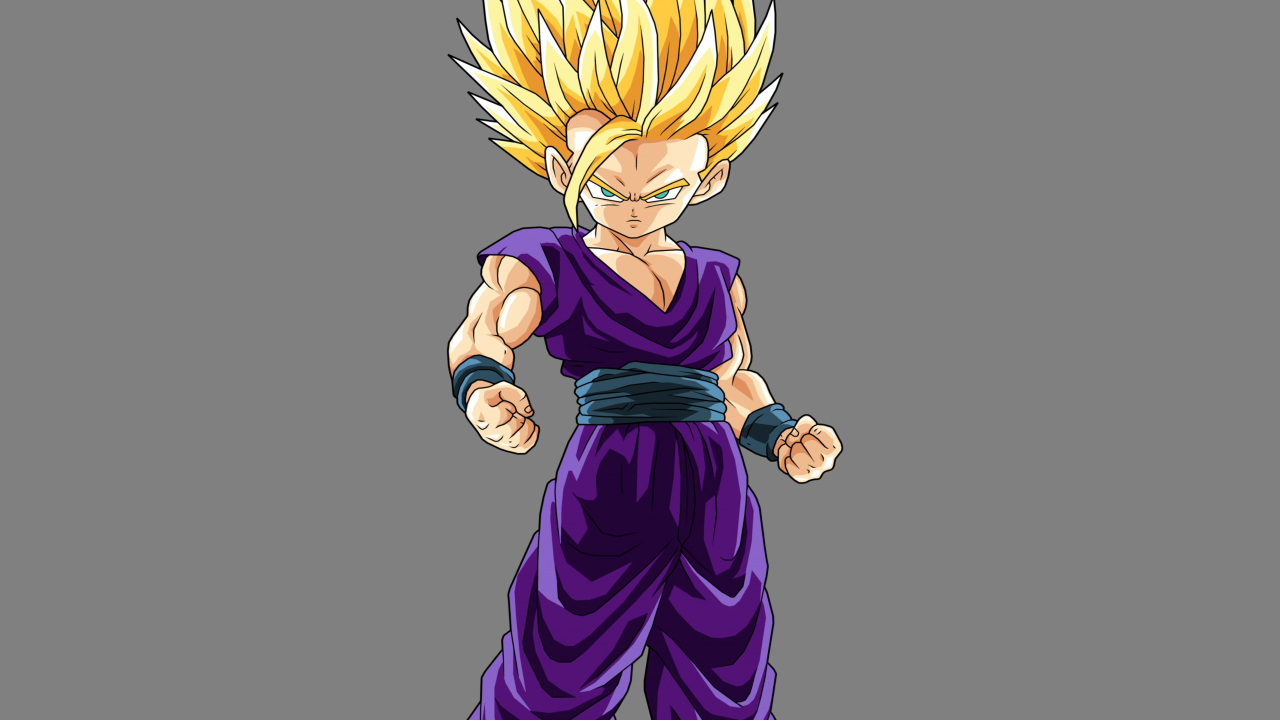 Обои Гохан, гоку, Жемчуг дракона, аниме, фигурка в разрешении 2560x1440