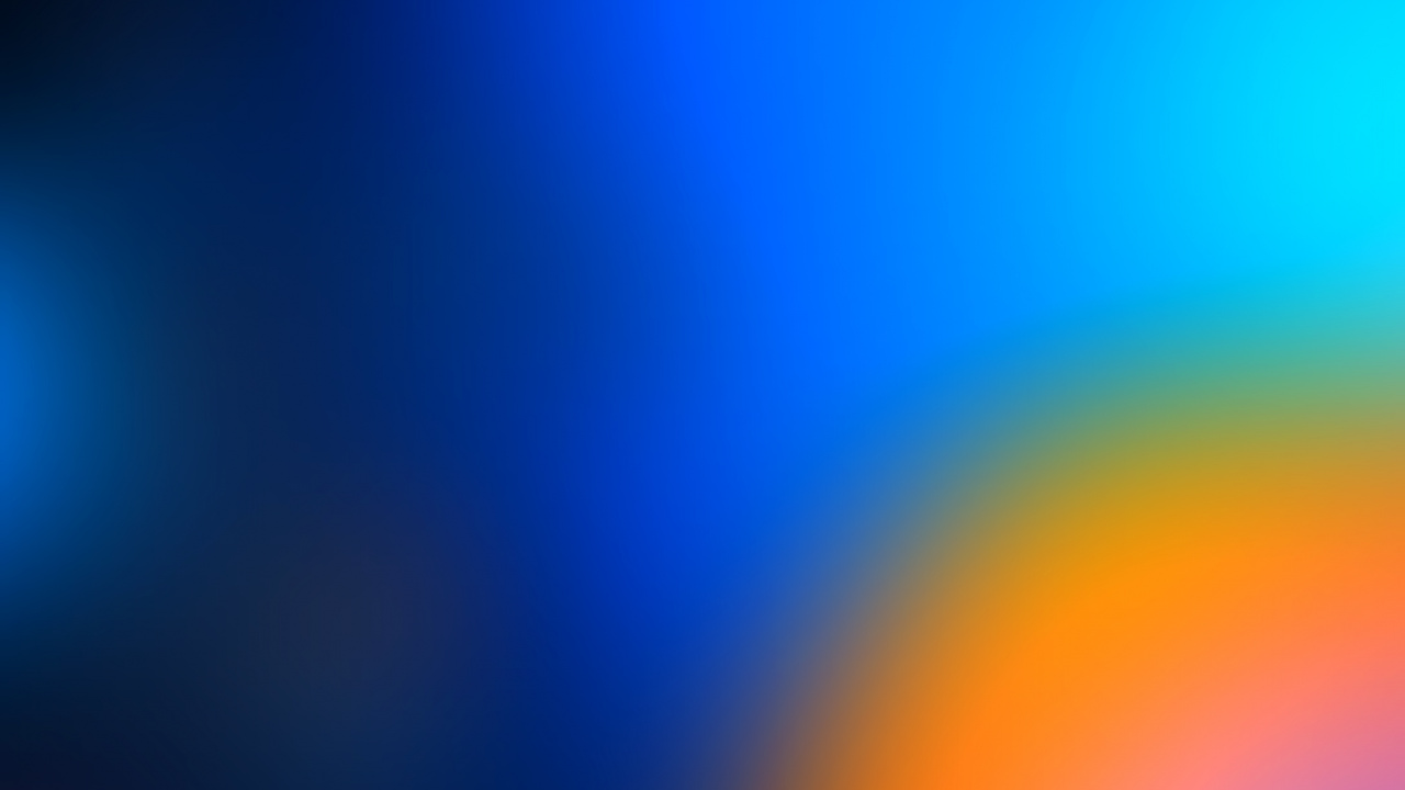 Обои атмосфера, красочность, синий, электрик, полутона и оттенки в разрешении 1280x720