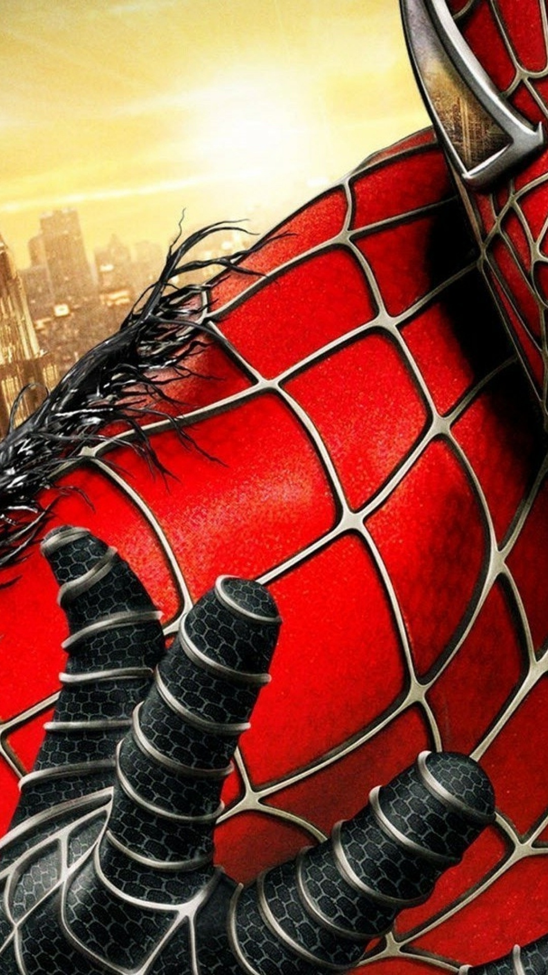 Обои супергерой, иллюстрация, человек-паук, фикция, вымышленный персонаж в разрешении 1080x1920