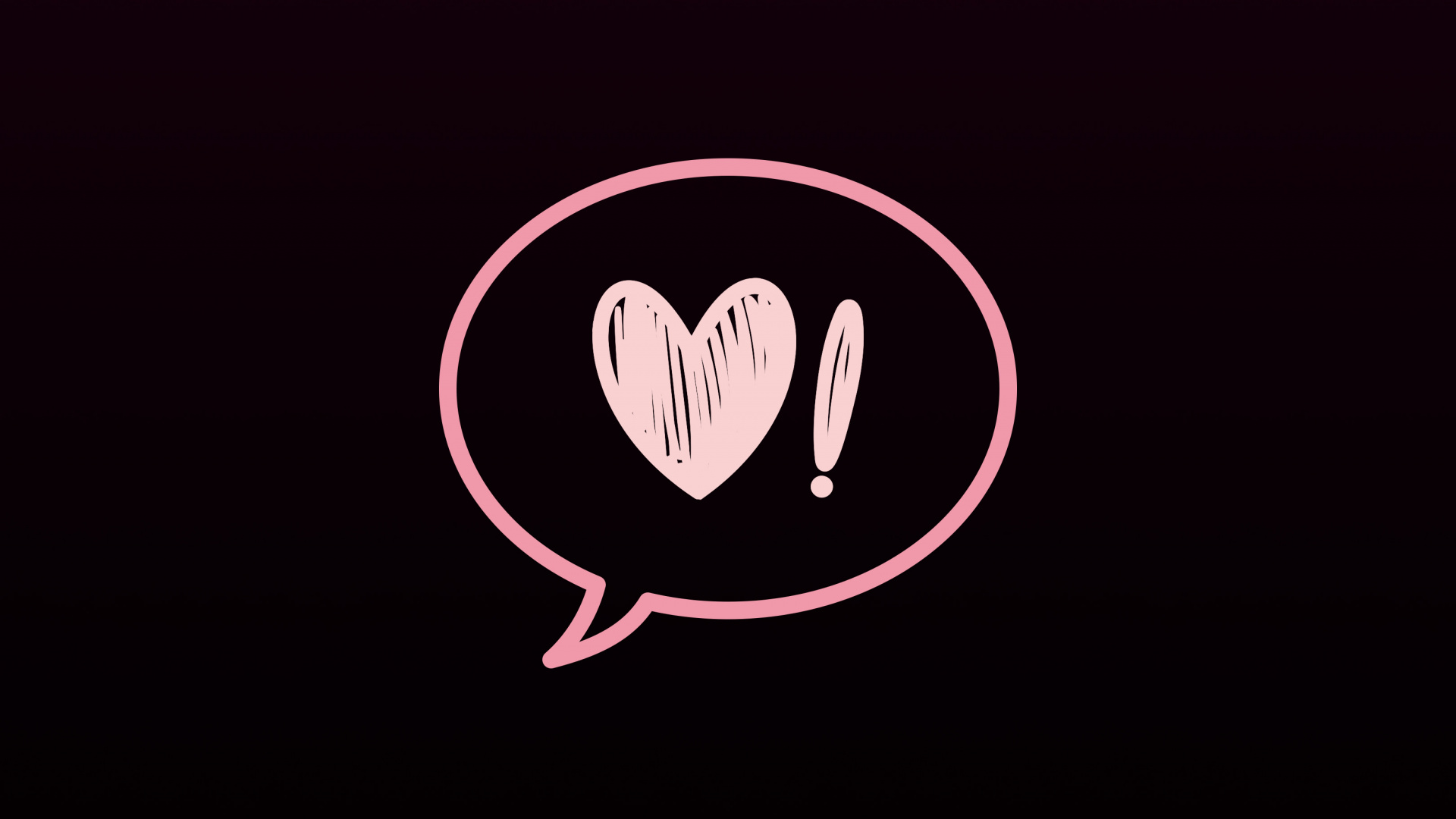 Обои эмблема, графический дизайн, символ, сердце, пурпурный цвет в разрешении 1920x1080