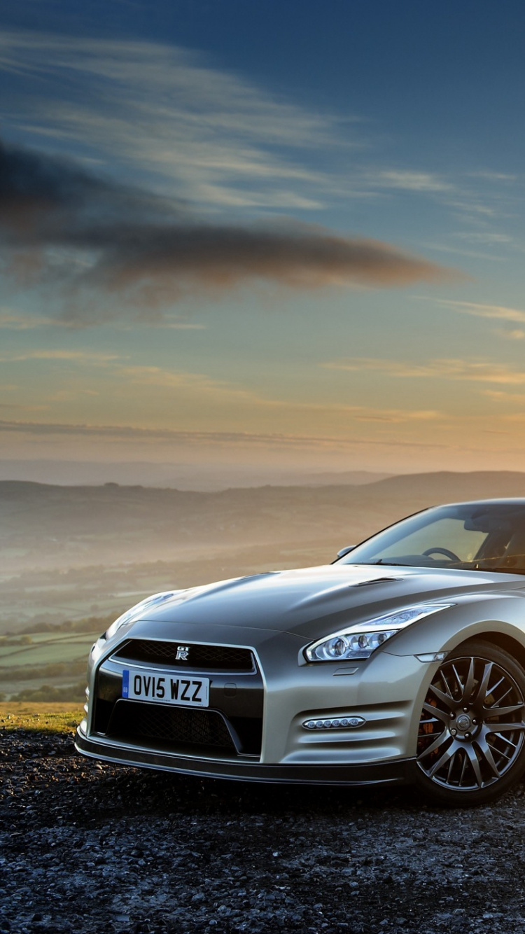 Обои авто, Ниссан, спорткар, суперкар, мощные машины в разрешении 750x1334