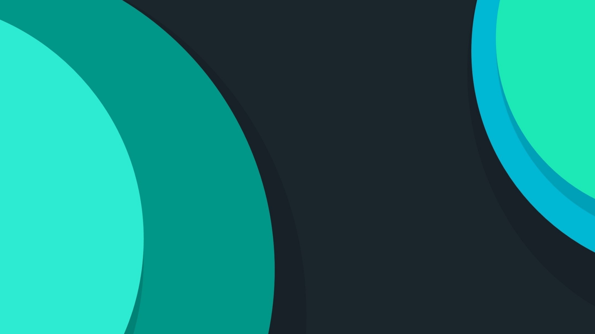 Обои круг, минимализм, арт, цифровое искусство, графический дизайн в разрешении 1920x1080