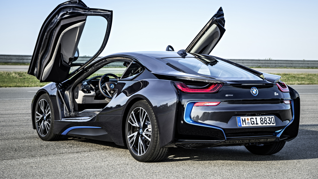 Обои 2015 BMW i8, БМВ и8 2014, bmw, спорткар, авто в разрешении 1280x720