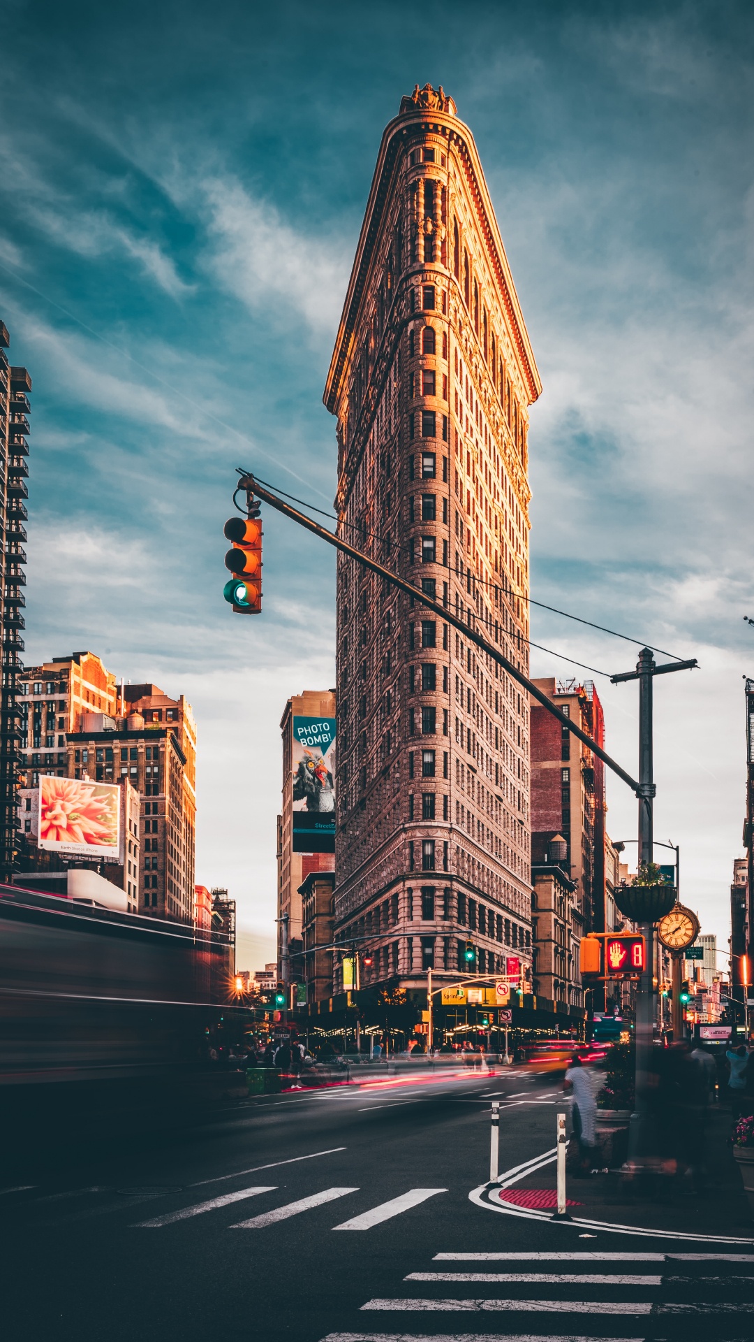 Обои НьюЙорк, Мэдисон Сквер Парк, Флэтайрон-Билдинг, Центральный парк, Юнион сквер в разрешении 1080x1920