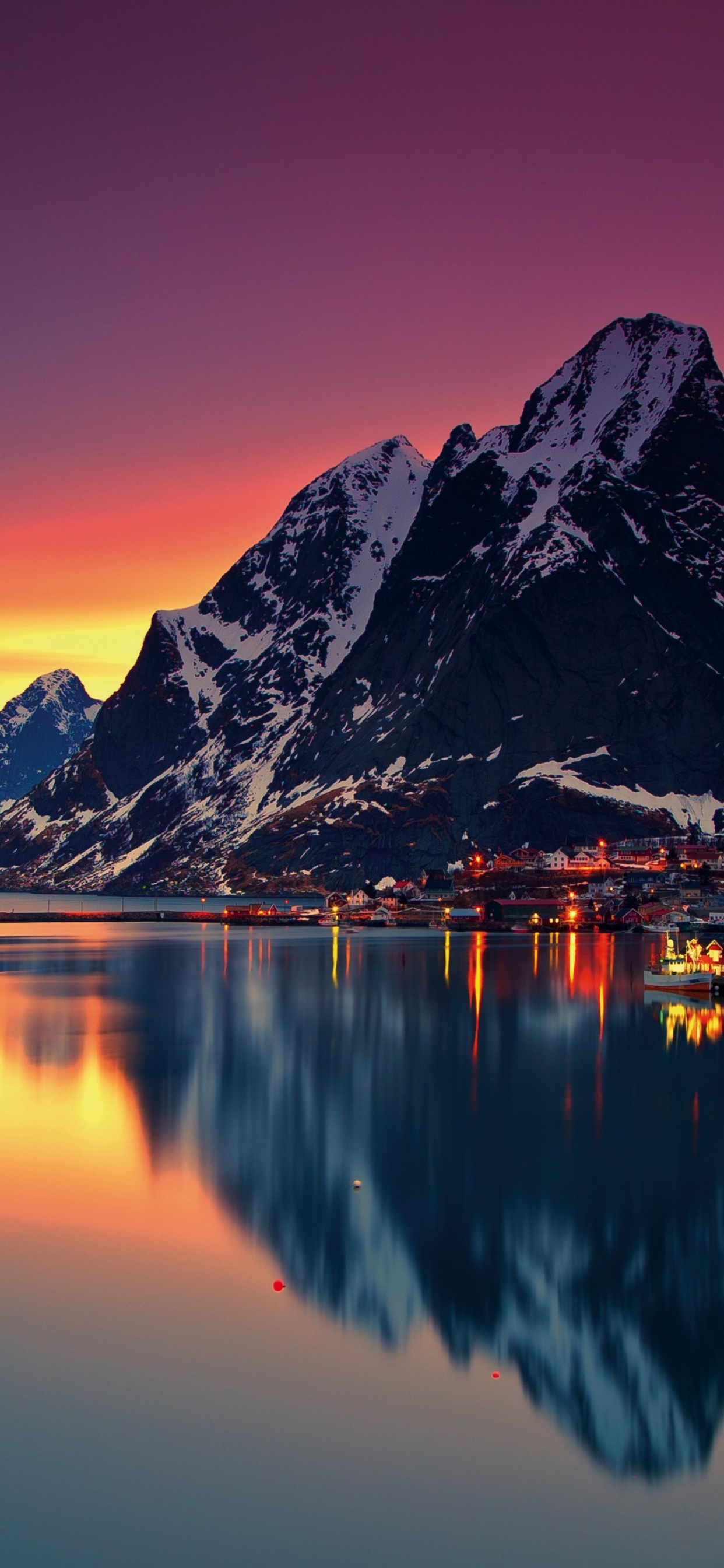 Обои Лофотен, вызвать дождь, Сенья, муниципалитет Тромс, море в разрешении 1242x2688