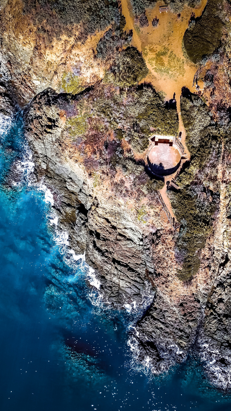 Обои вода, Google Pixel 3a XL, пиксель 3a, смартфон, андроид в разрешении 750x1334