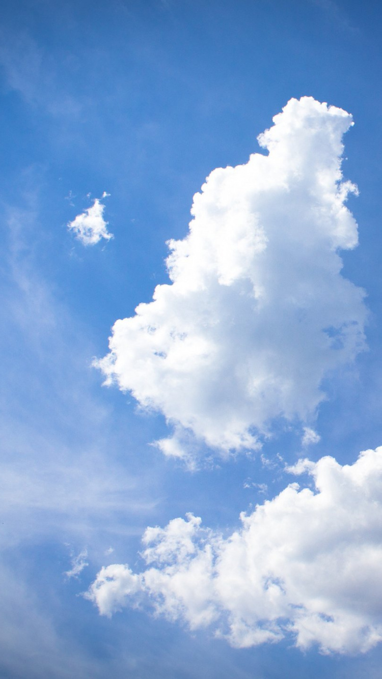 Обои статуя свободы, статуя, облако, ориентир, памятник в разрешении 750x1334