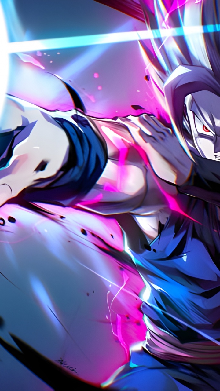 Обои супергерой драконьего шара, Гохан, Жемчуг дракона, анимация, мультик в разрешении 720x1280