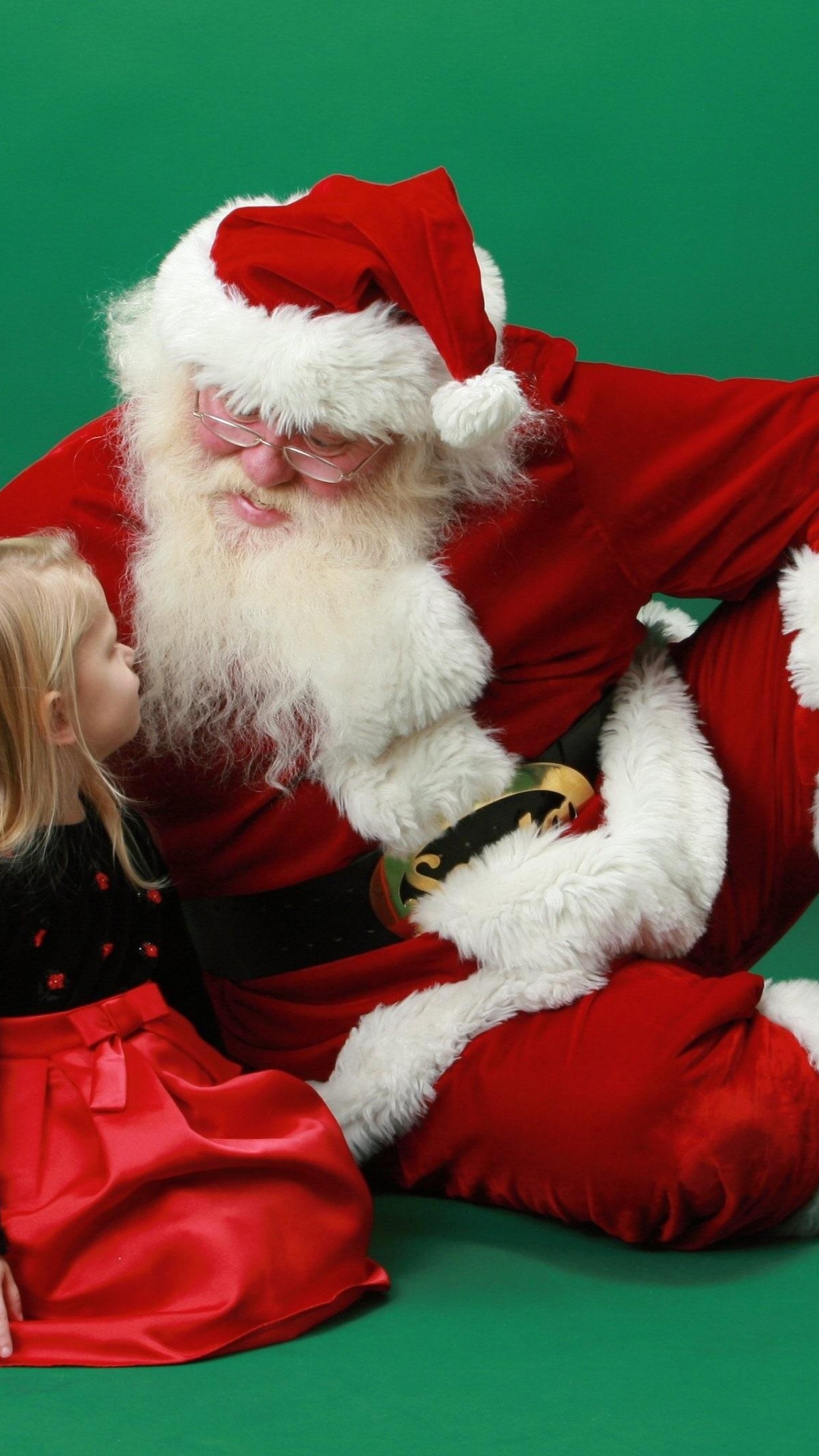 Обои Рождественский день, Санта-Клаус, Рождество, праздник, Дед Мороз в разрешении 1080x1920