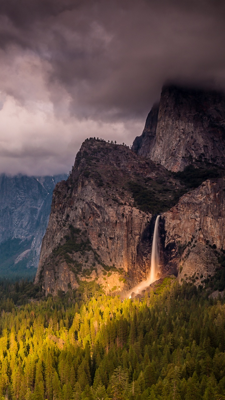 Обои национальный парк, гора, пейзажи гор, горный рельеф, природа в разрешении 720x1280