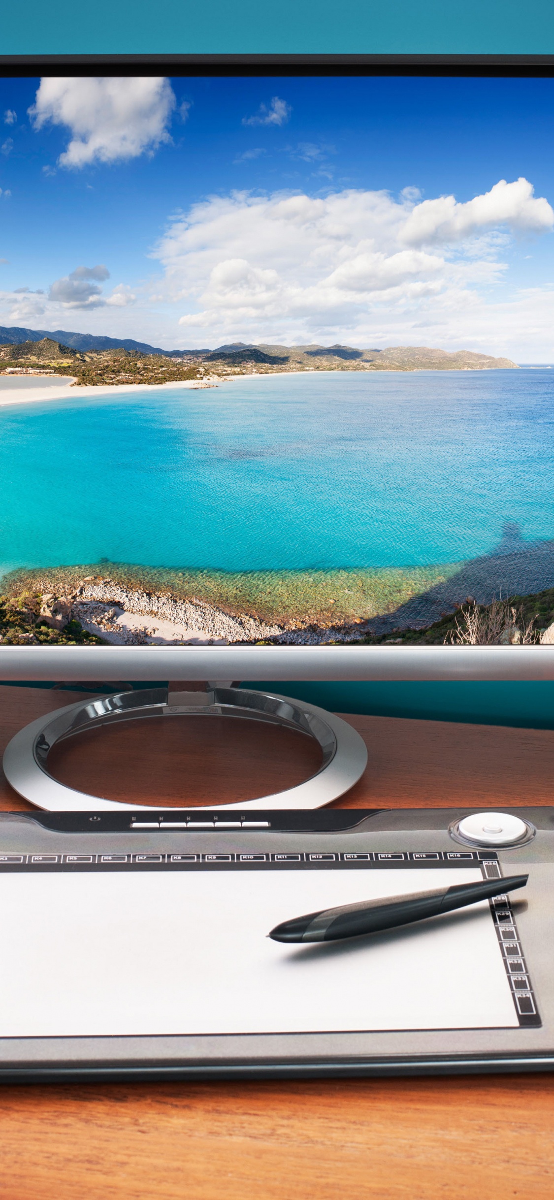 Обои графика, электроника, технологии, электронное устройство, телевидение в разрешении 1125x2436