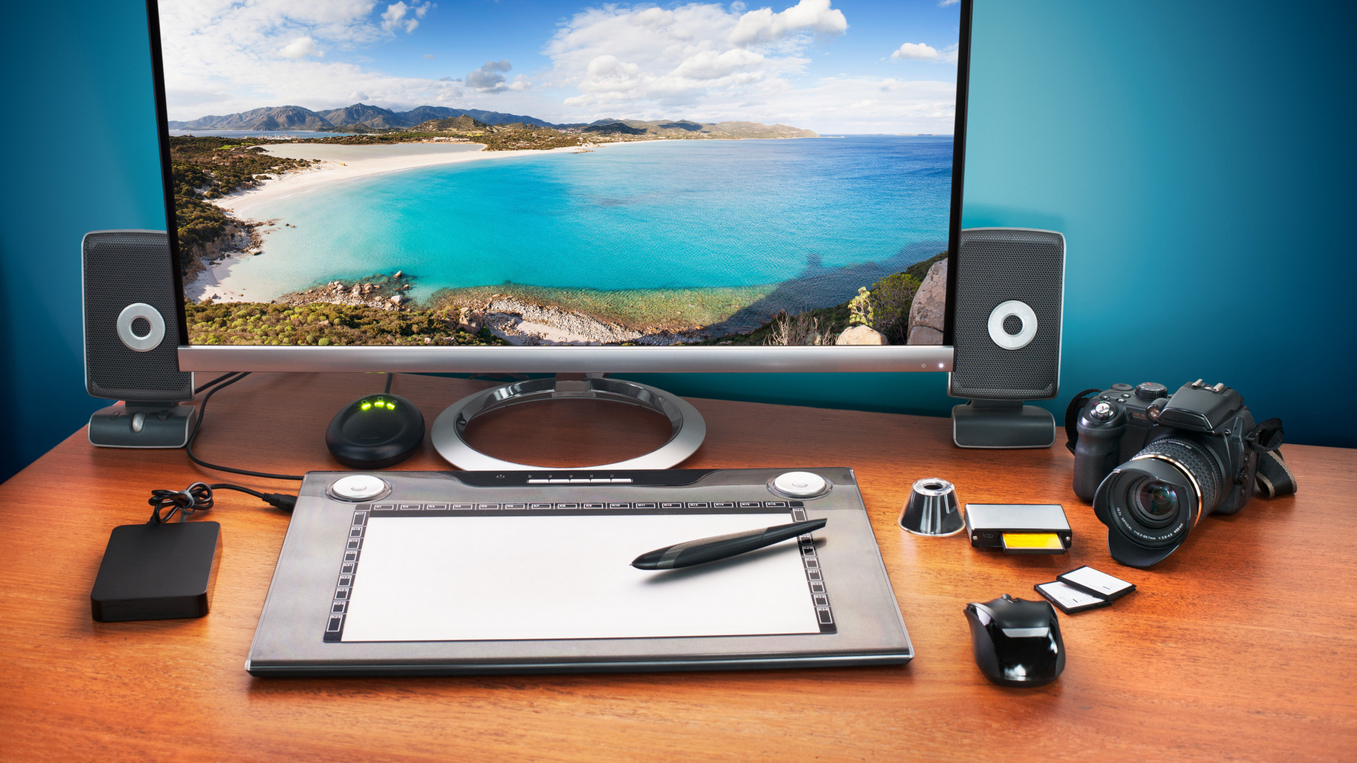 Обои графика, электроника, технологии, электронное устройство, телевидение в разрешении 1920x1080