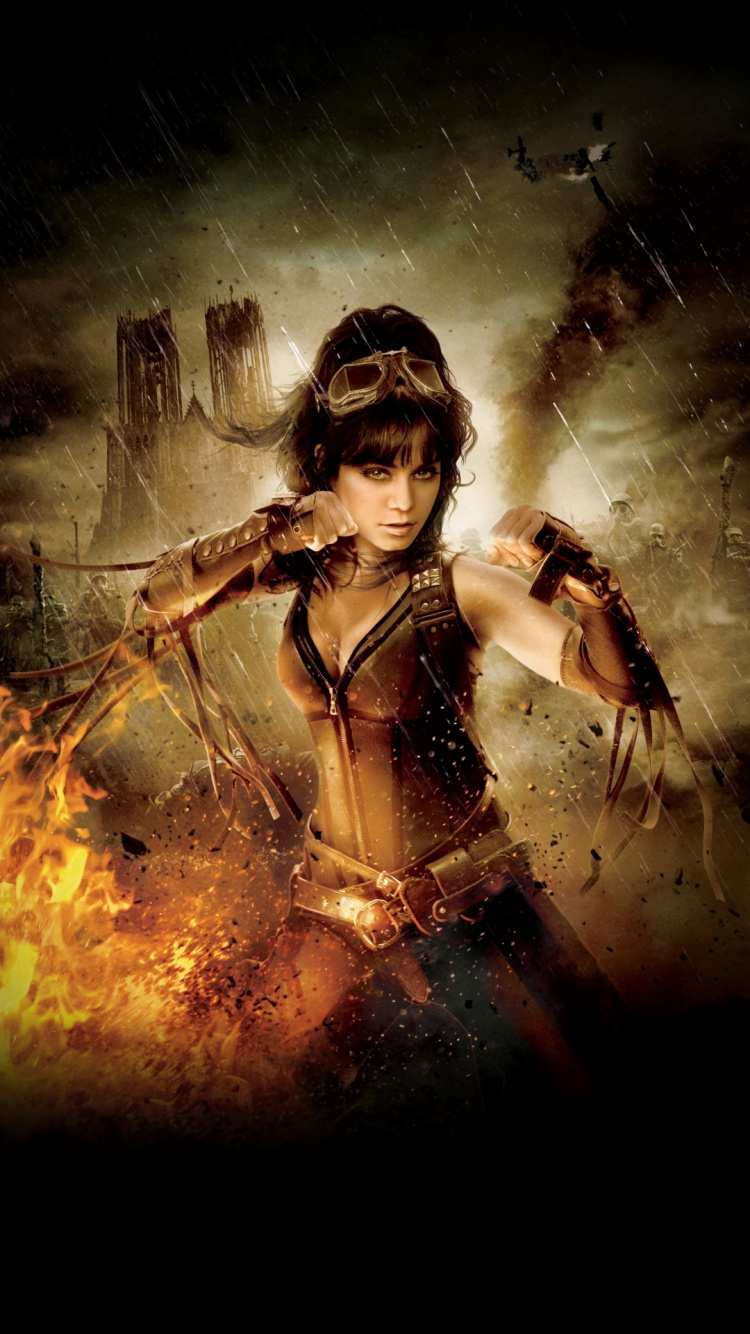 Обои Ванесса хадженс, оплеуха, куколка, Постер фильма, душистый горошек в разрешении 750x1334