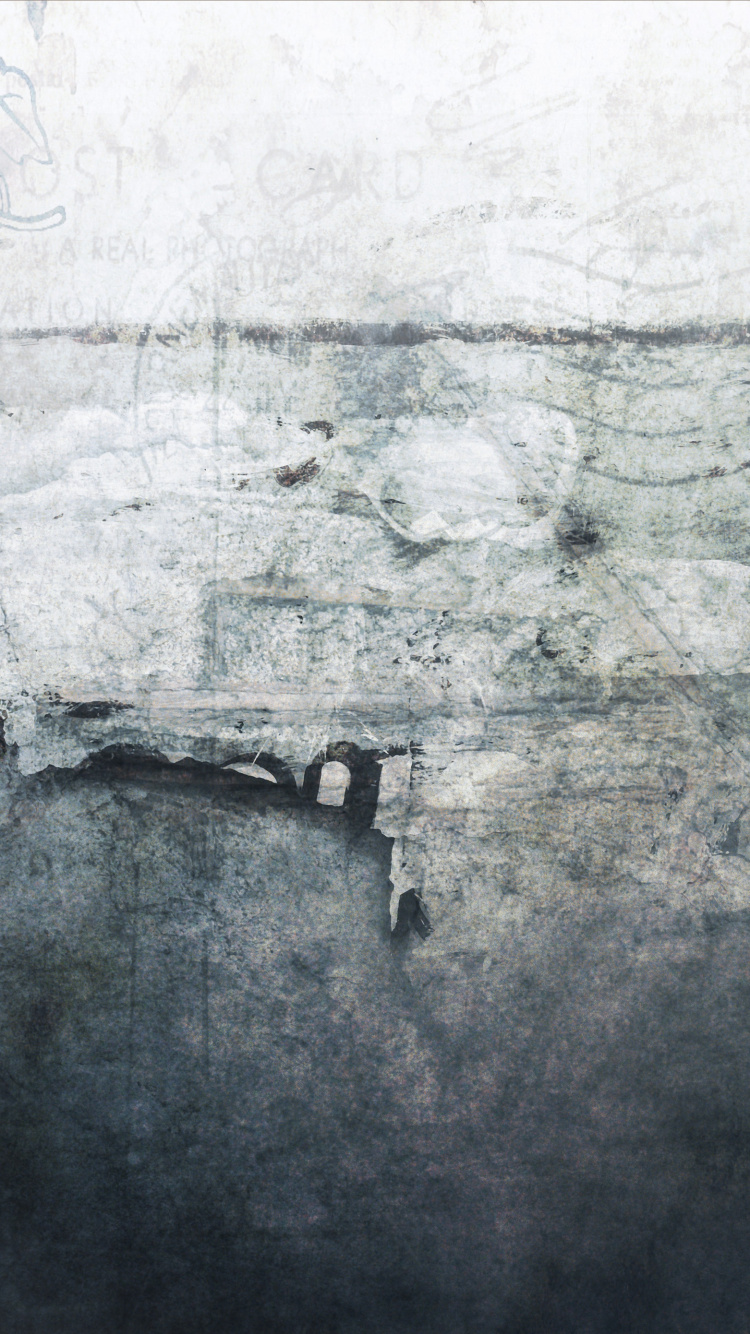 Обои гранж, стена, живопись, визуальное искусство, бетон в разрешении 750x1334