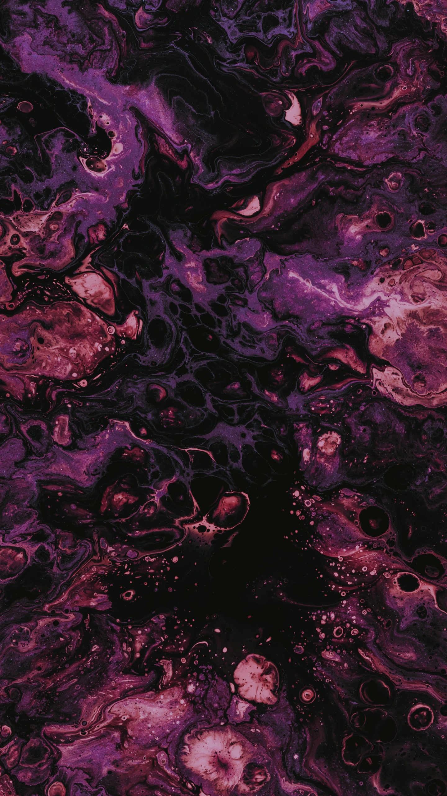 Обои свет, пурпур, жидкий, розовый, Фиолетовый в разрешении 1440x2560