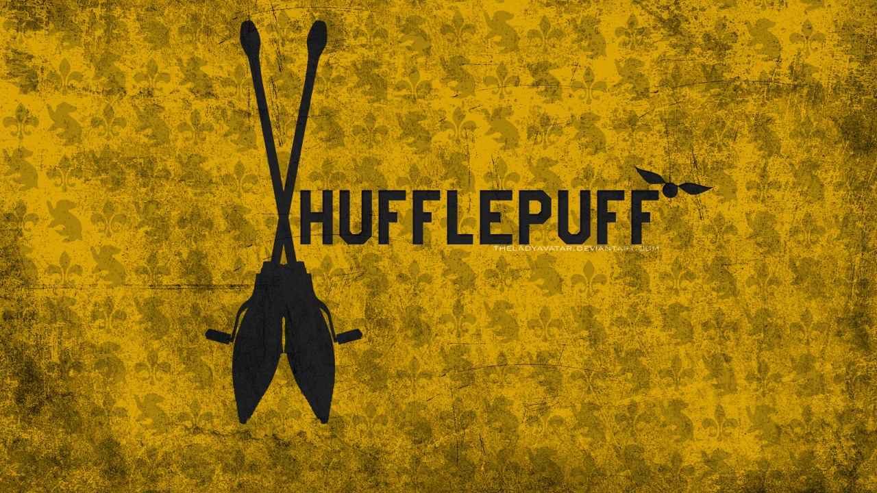 Обои Гарри Поттер, желтый, текст, графический дизайн, графика в разрешении 1280x720