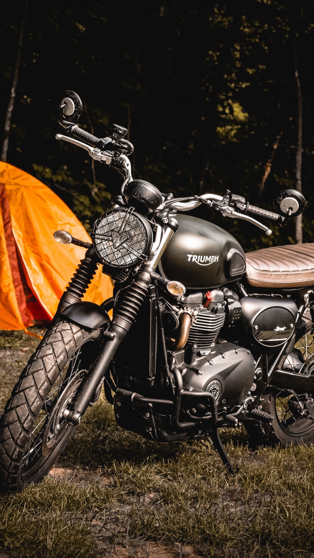 Обои мотоцикл кемпинг, мотоцикл, Кемпинг, палаточный лагерь, Дайтона Бич Неделю Велосипед в разрешении 1080x1920