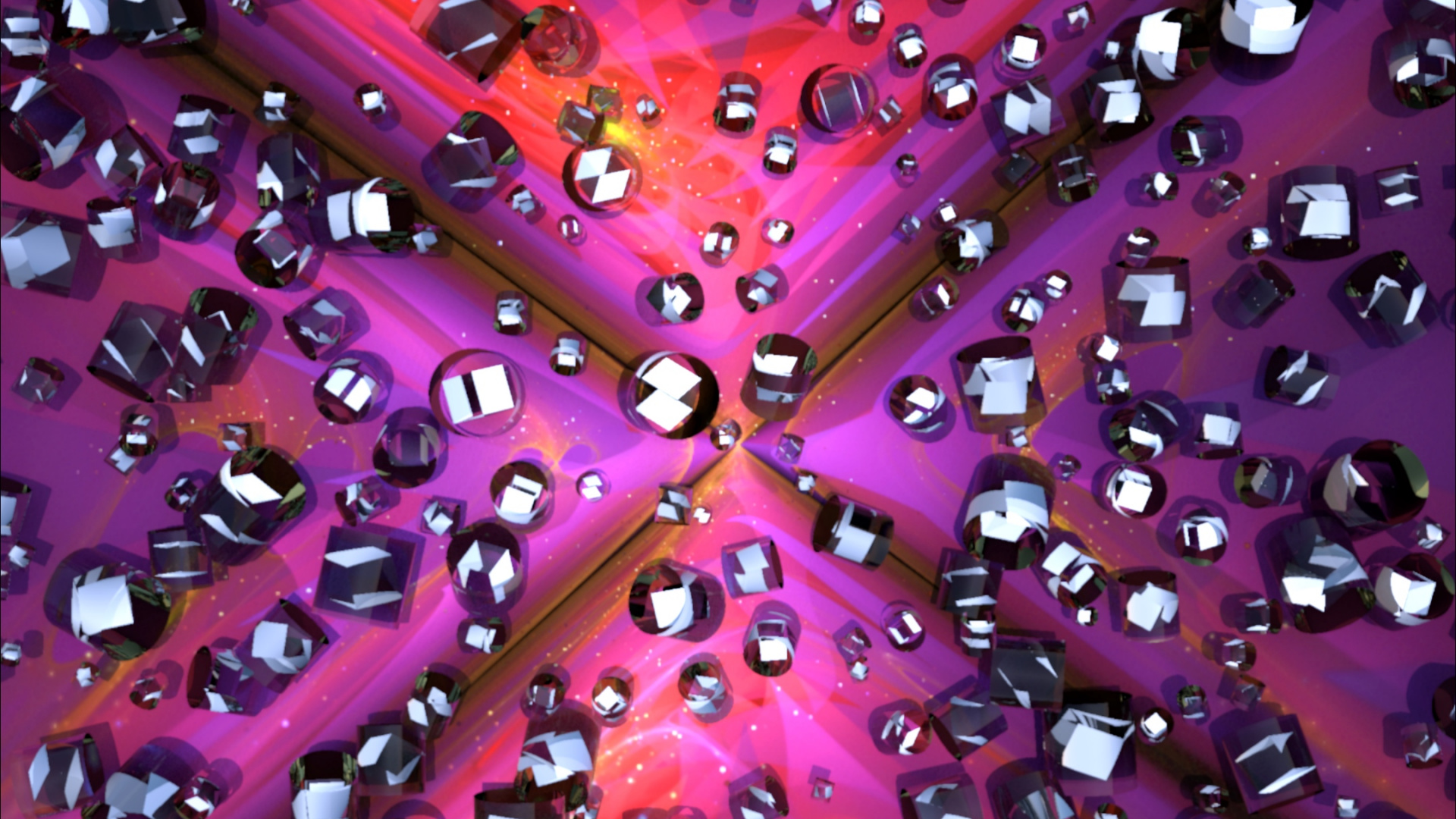 Обои абстракция, вода, розовый, пурпур, пурпурный цвет в разрешении 1920x1080