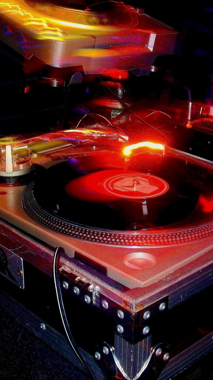 Обои электроника, развлечение, cdj, диджей, диск жокей в разрешении 750x1334