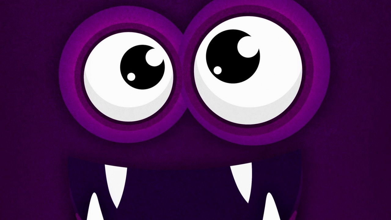 Обои живопись, голова, глаз, пурпур, Фиолетовый в разрешении 1280x720