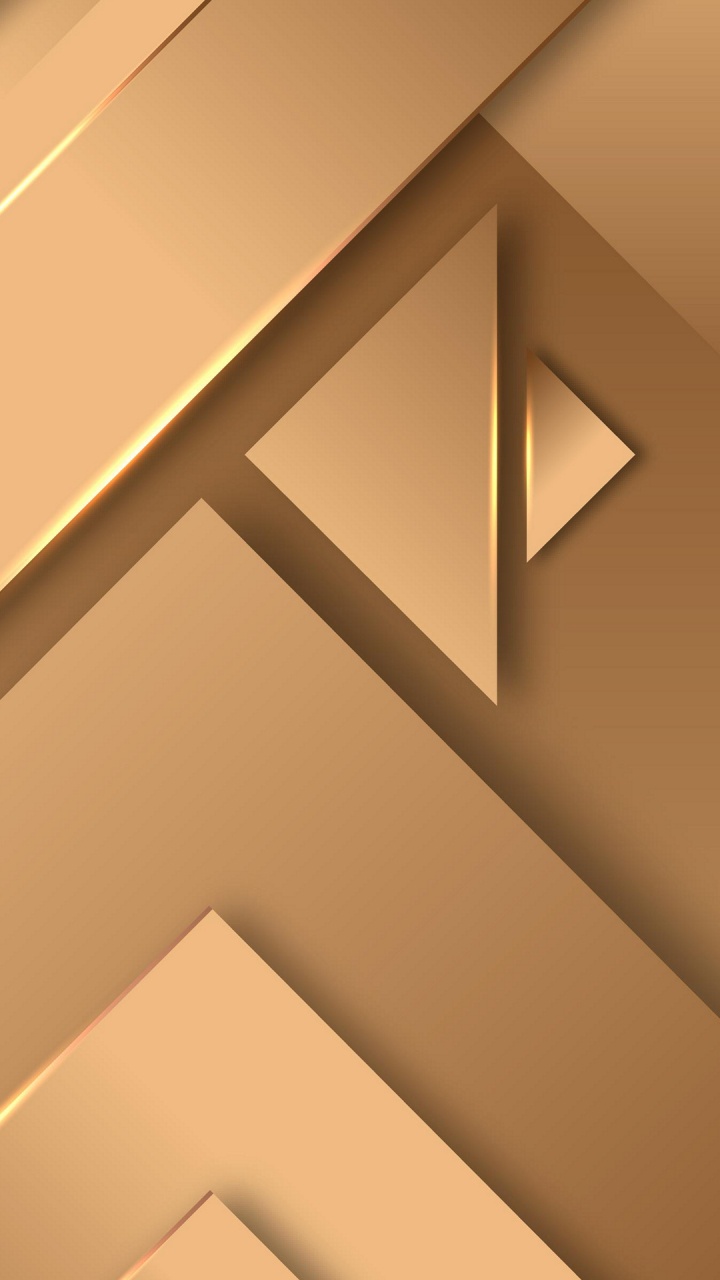 Обои стена, морилка, потолок, коричневый цвет, свет в разрешении 720x1280